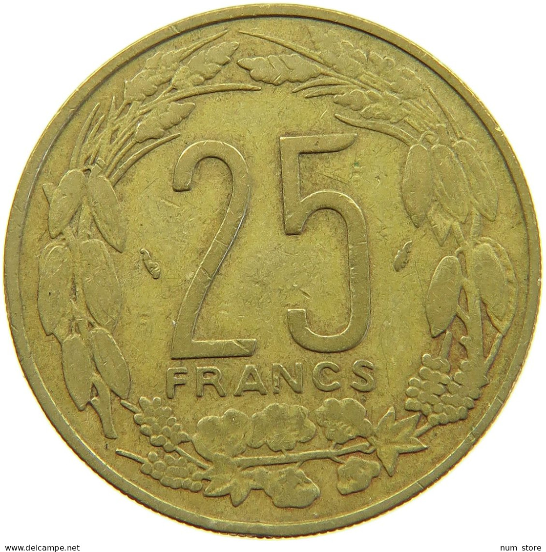 CENTRAL AFRICAN STATES 25 FRANCS 1983  #c067 0285 - Centraal-Afrikaanse Republiek