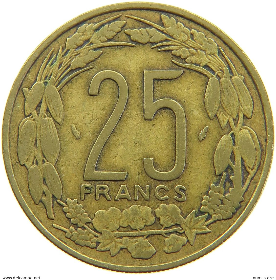 CENTRAL AFRICAN STATES 25 FRANCS 1975  #c067 0283 - Zentralafrik. Republik