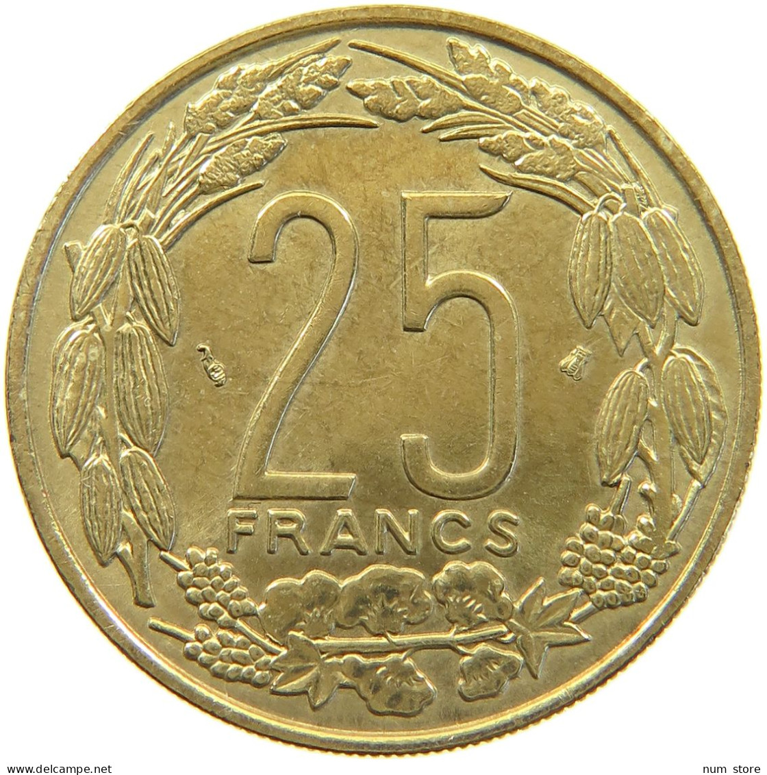 CENTRAL AFRICAN STATES 25 FRANCS 1996  #a050 0363 - Central African Republic