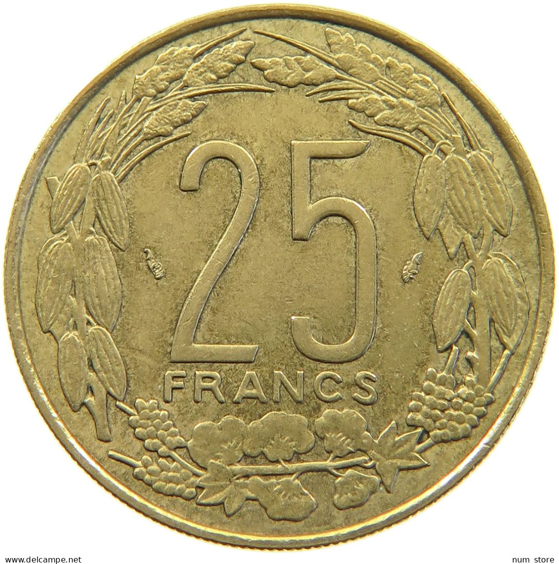 CENTRAL AFRICAN STATES 25 FRANCS 1975  #a050 0365 - Centrafricaine (République)