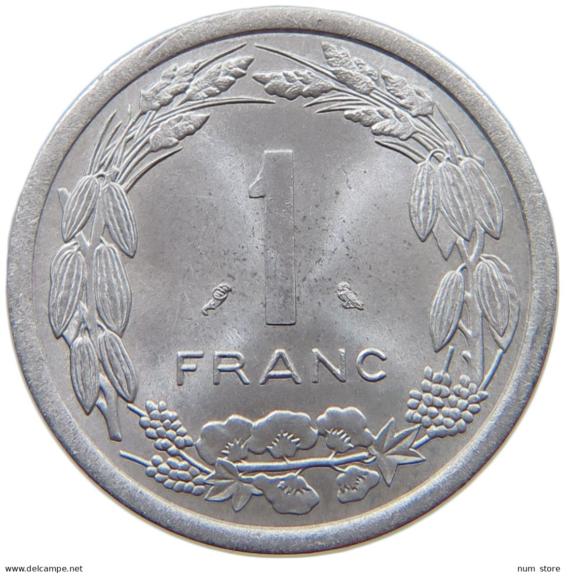 CENTRAL AFRICA FRANC 1974  #s064 0273 - República Centroafricana