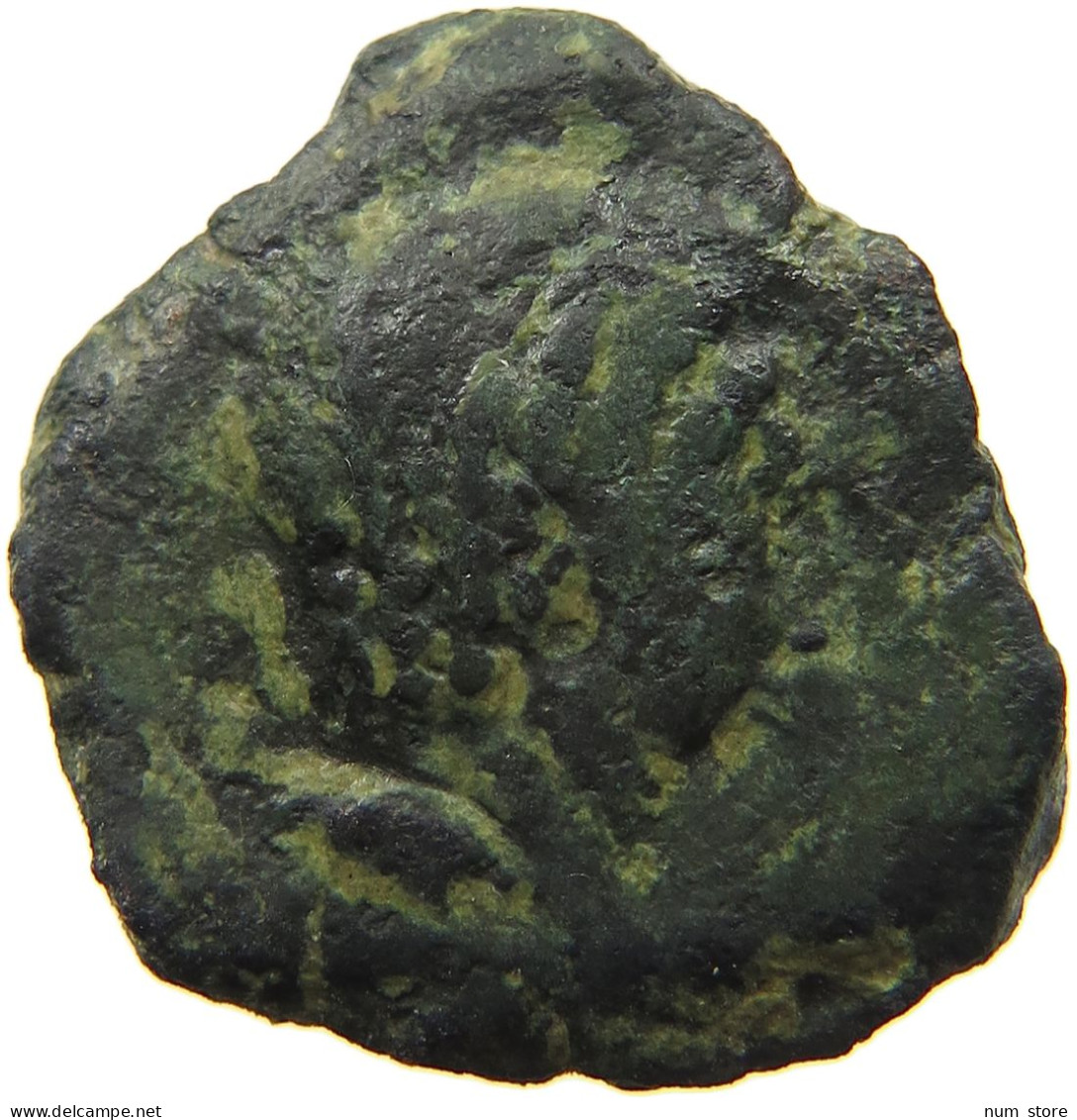 CELTIC IBERIC AE SEMIS  CASTULO 150 B.C. #t129 0823 - Gauloises