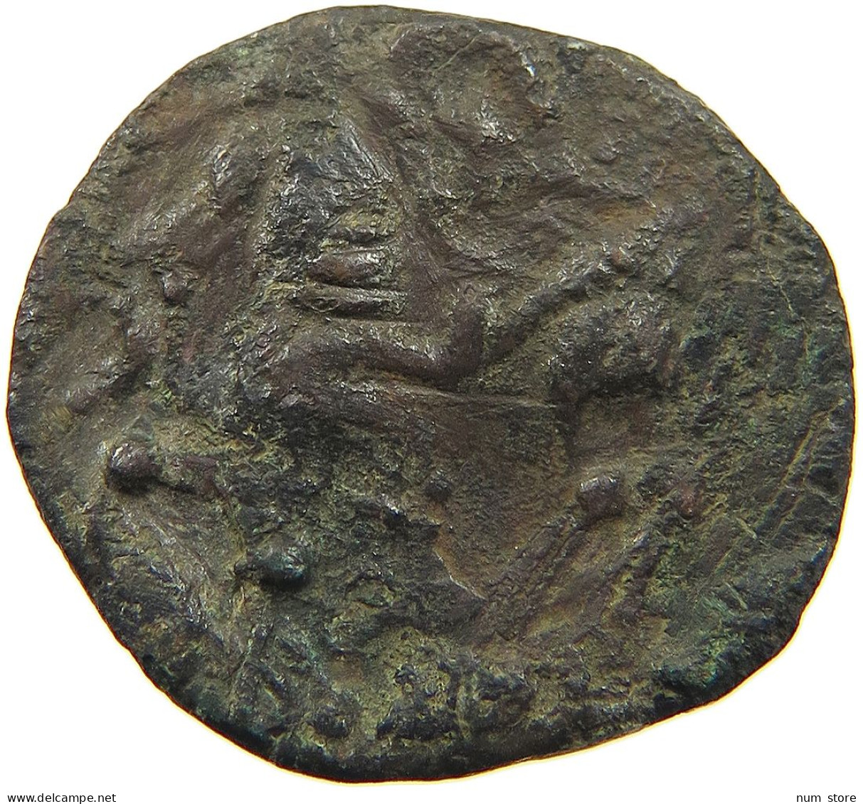 CELTIC HUNGYR AE TETRADRACHM   #t087 0473 - Keltische Münzen