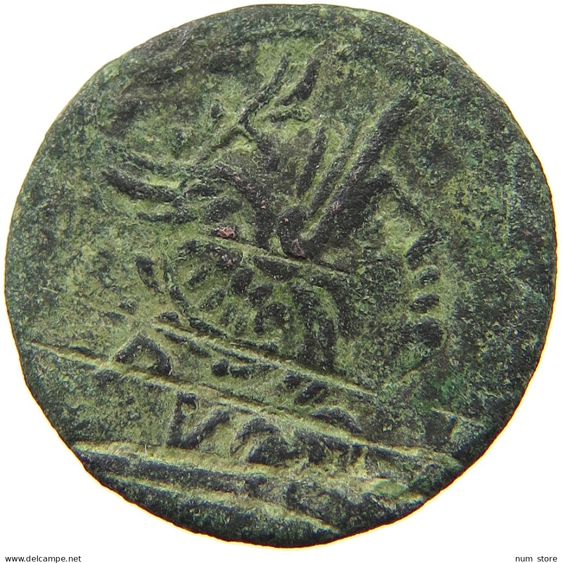 CELTIC AE DENAR  DENAR QUADRIGA #t129 0807 - Keltische Münzen