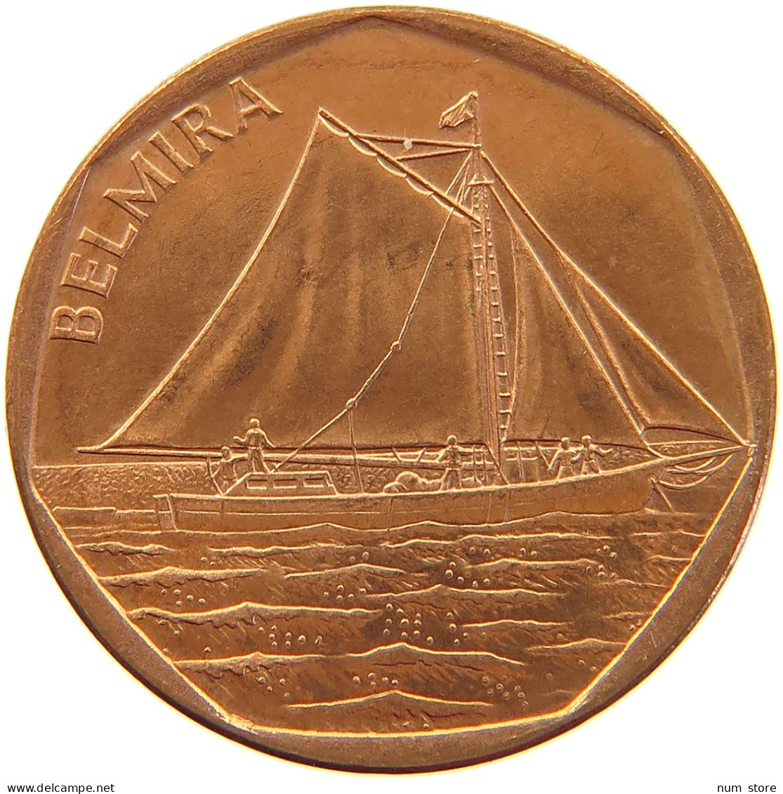 CAPE VERDE 5 ESCUDOS 1994  #s023 0215 - Kaapverdische Eilanden