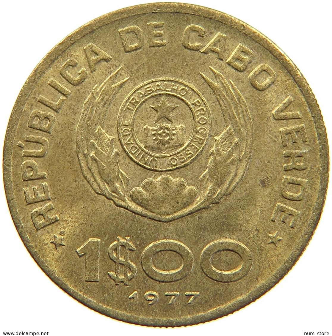 CAPE VERDE ESCUDO 1977 FAO #c015 0467 - Cap Verde