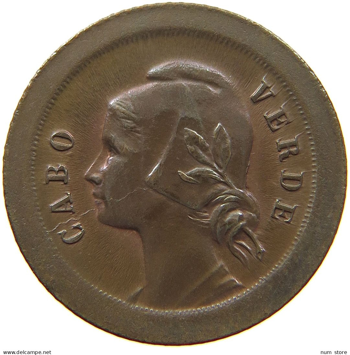 CAPE VERDE 5 CENTAVOS 1930  #t081 0645 - Capo Verde