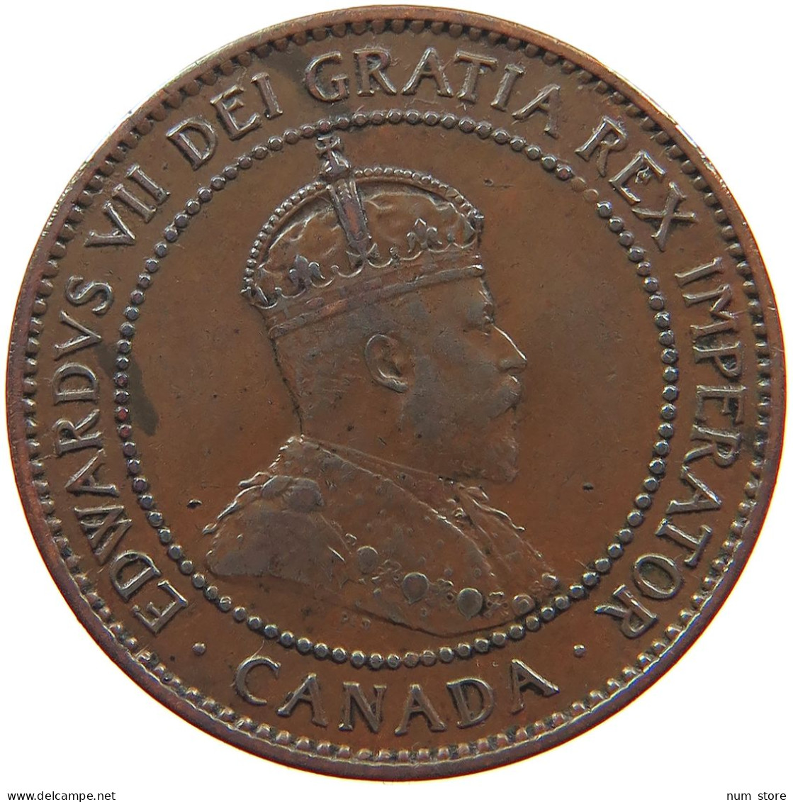 CANADA CENT 1906  Edward VII. (1901 - 1910) #t023 0061 - Canada