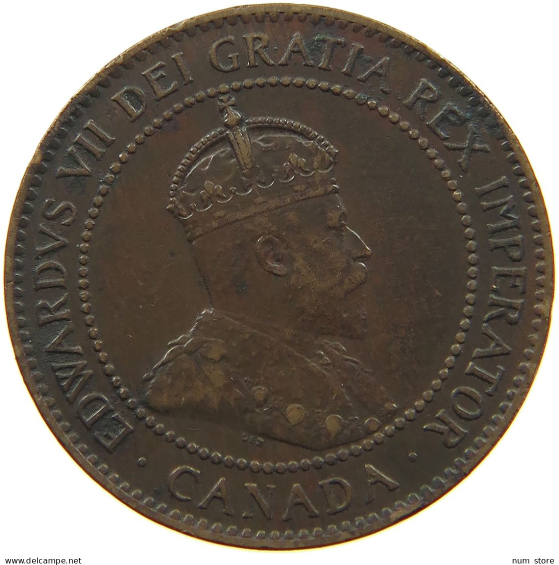 CANADA CENT 1906 Edward VII., 1901 - 1910 #a032 0023 - Canada