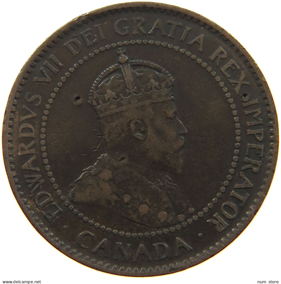 CANADA CENT 1904 Edward VII., 1901 - 1910 #a066 0351 - Canada