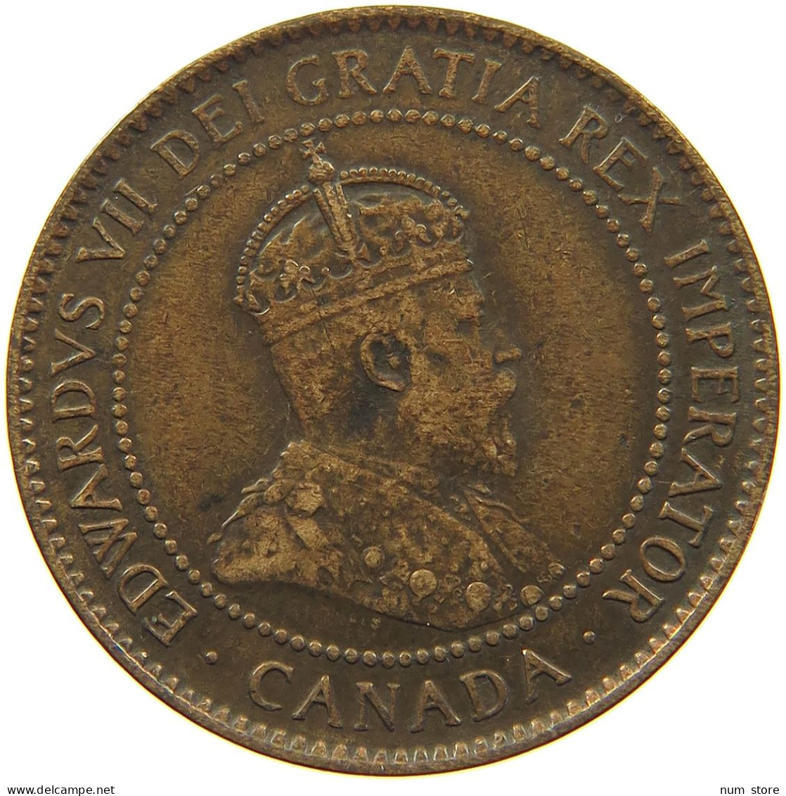 CANADA CENT 1904 Edward VII., 1901 - 1910 #s007 0143 - Canada