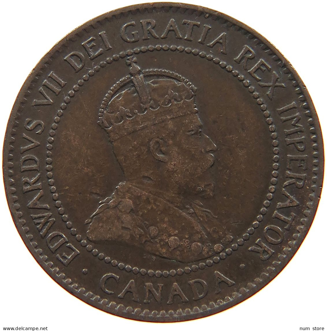 CANADA CENT 1904  Edward VII. (1901 - 1910) #t023 0059 - Canada