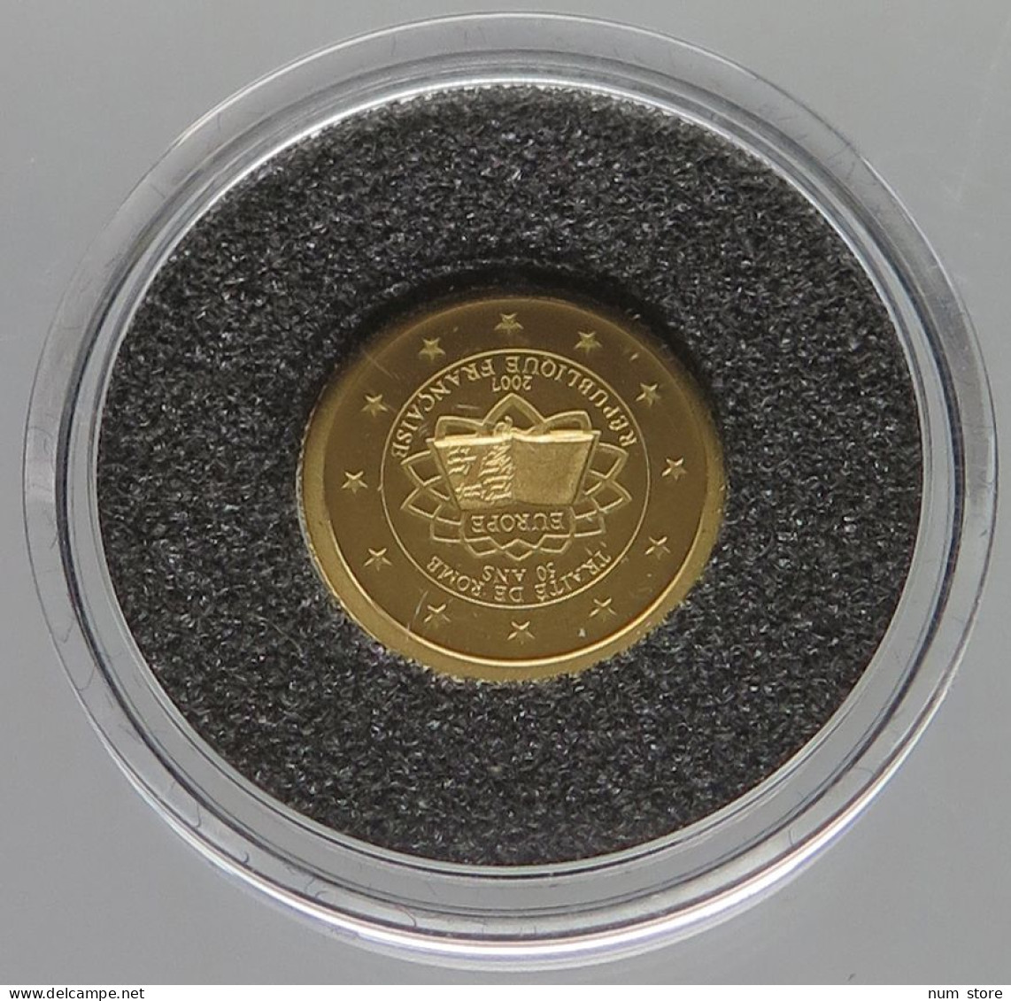 COOK ISLANDS DOLLAR 2007 ROME TREATY #t122 1073 - Cookinseln