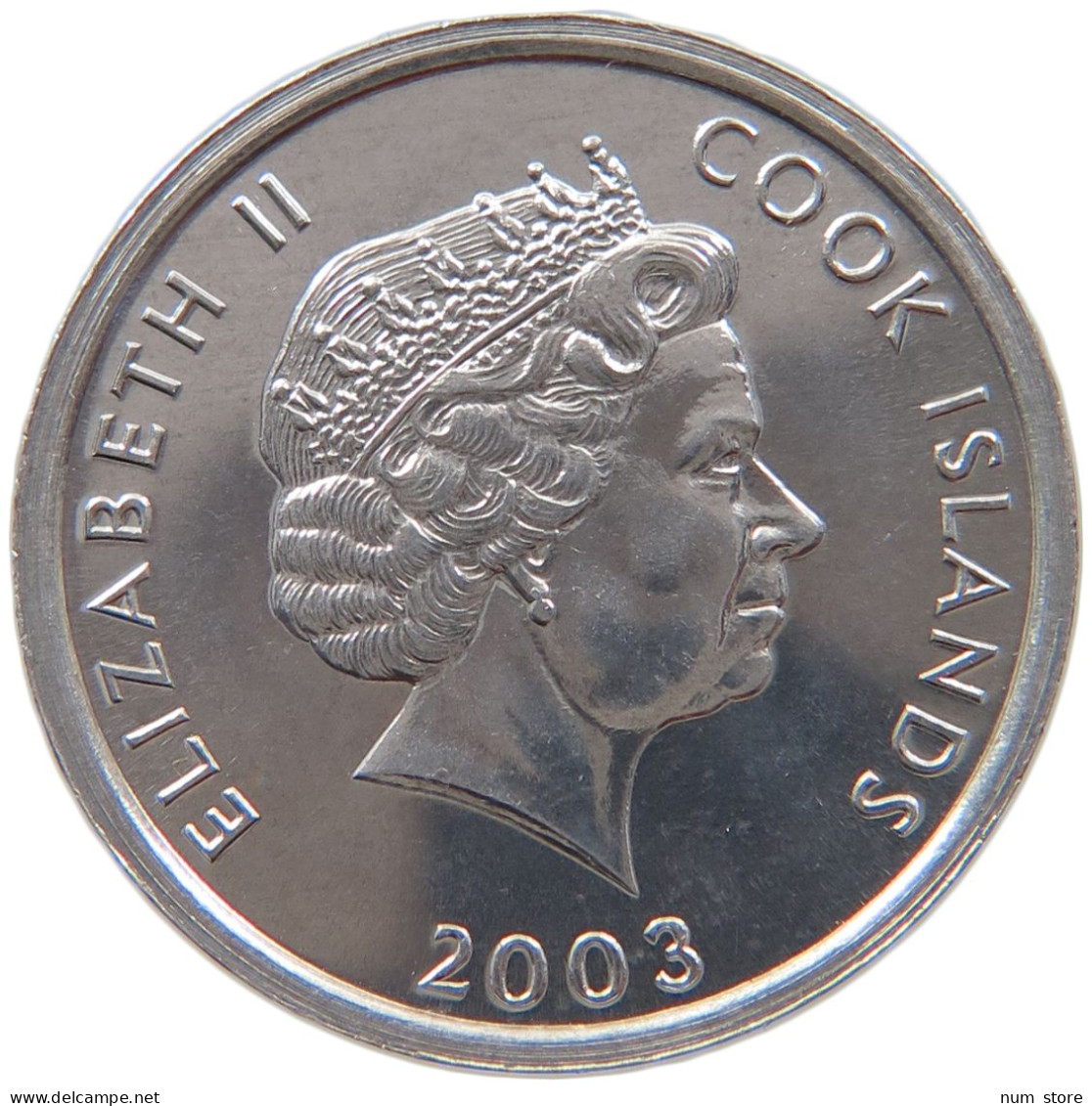 COOK ISLANDS CENT 2003 Elizabeth II. (1952-2022) #s018 0111 - Cook Islands