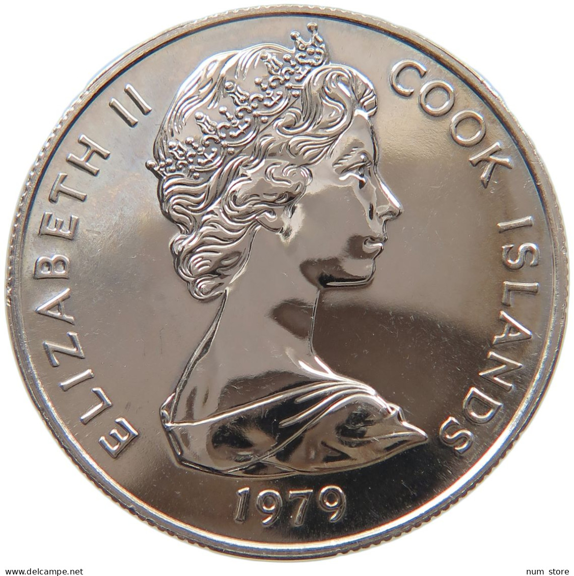 COOK 50 CENTS 1979  Elizabeth II. (1952-2022) FAO #alb065 0013 - Cook