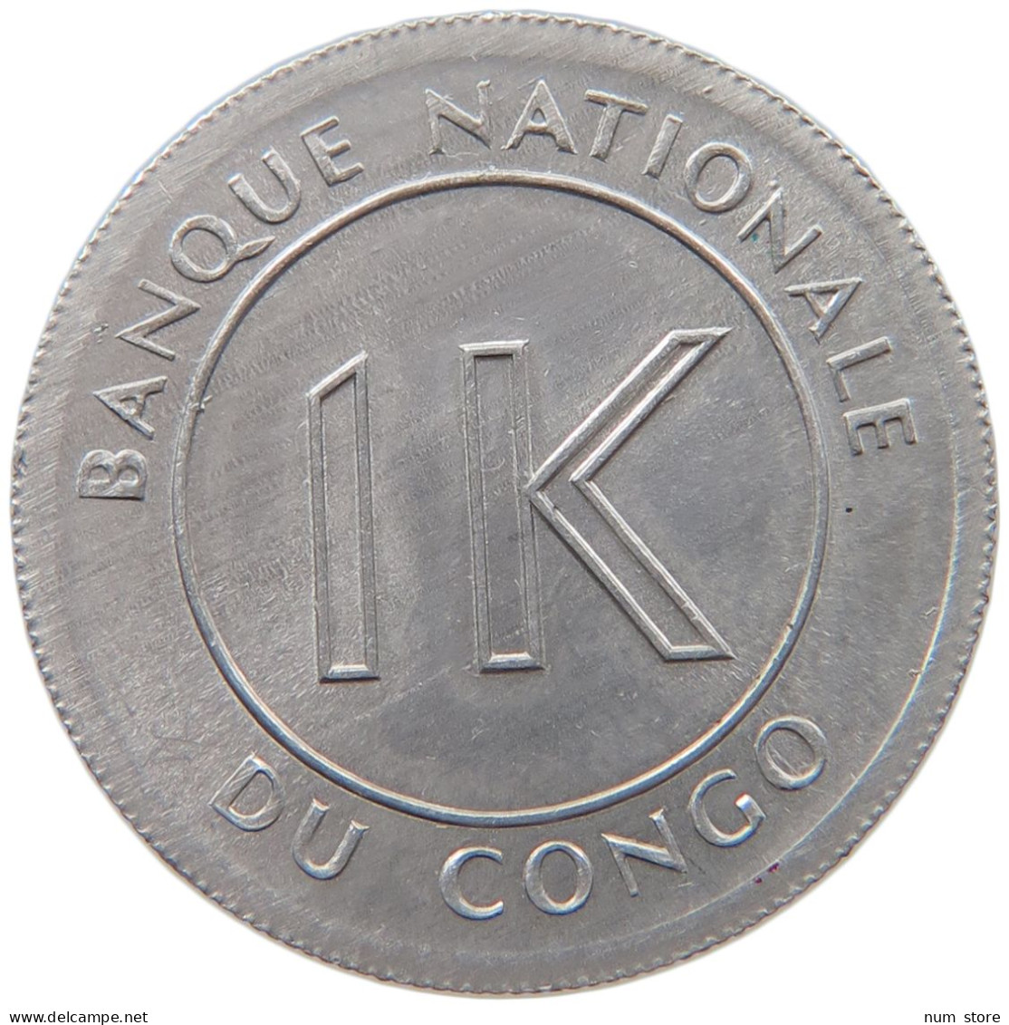 CONGO LIKUTA 1967  #s029 0103 - Congo (Democratic Republic 1964-70)