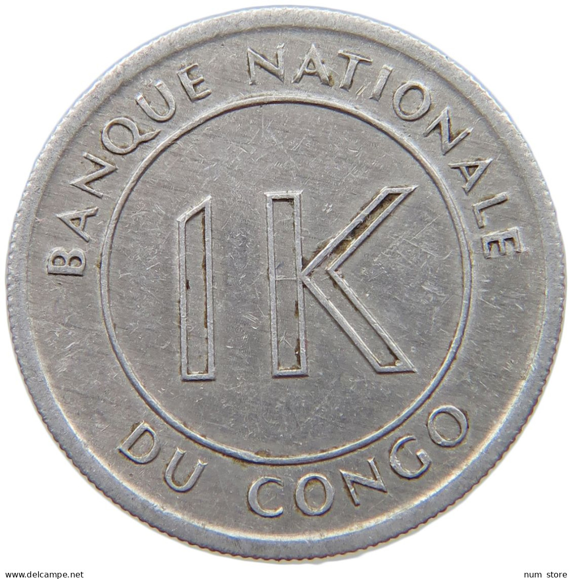 CONGO LIKUTA 1967  #s042 0671 - Congo (República Democrática 1964-70)