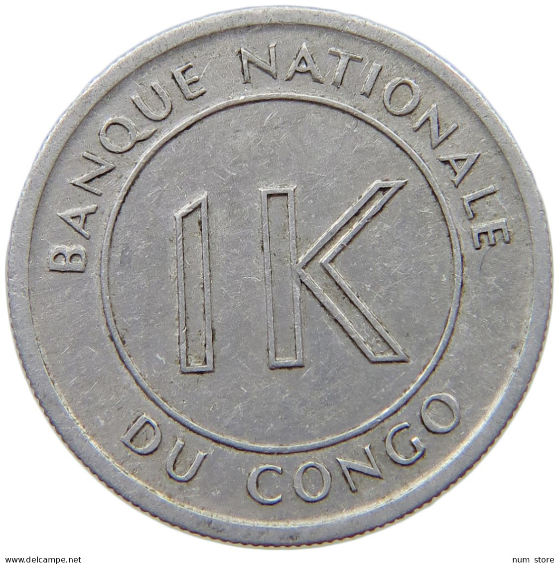 CONGO LIKUTA 1967  #s074 0143 - Kongo - Zaire (Dem. Republik, 1964-70)