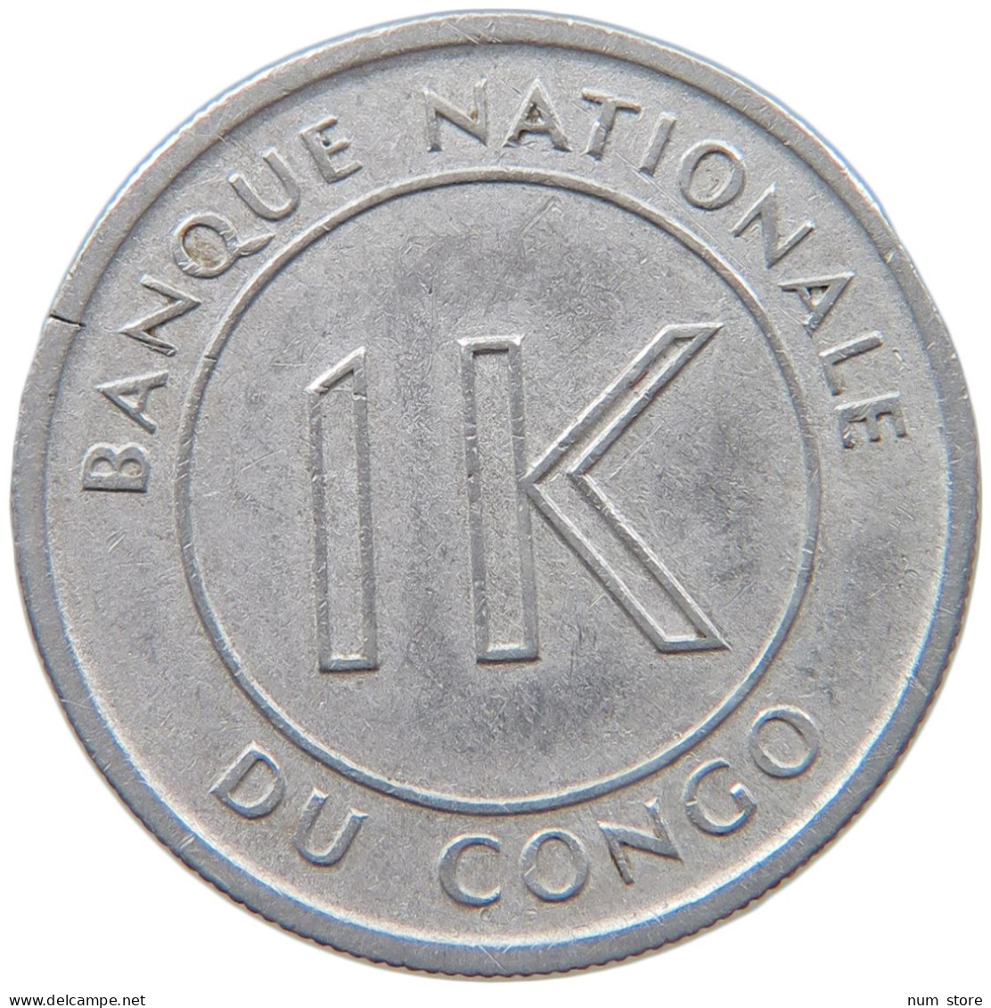 CONGO LIKUTA 1967  #s029 0101 - Congo (República Democrática 1964-70)