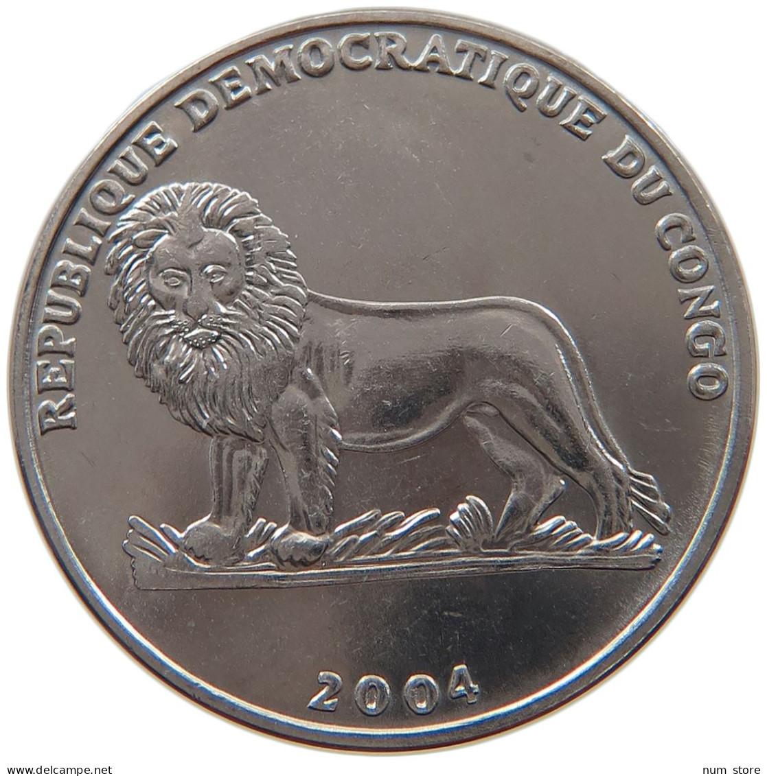 CONGO FRANC 2004  #s028 0019 - Congo (República Democrática 1998)