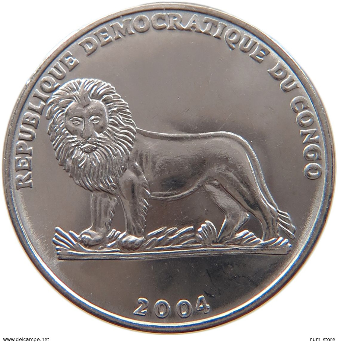 CONGO FRANC 2004  #s027 0135 - Congo (République Démocratique 1998)