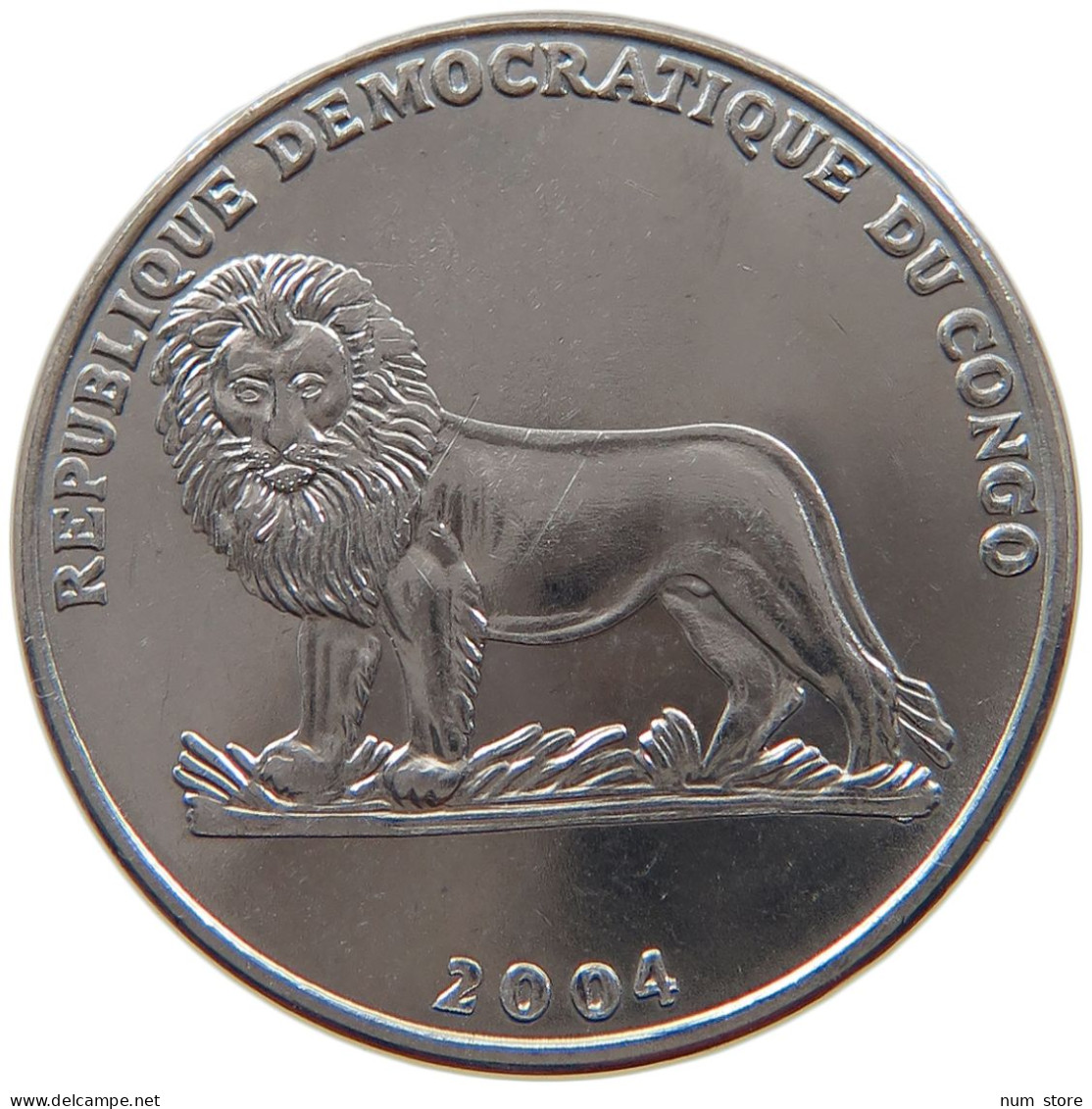 CONGO FRANC 2004  #s028 0015 - Congo (República Democrática 1998)