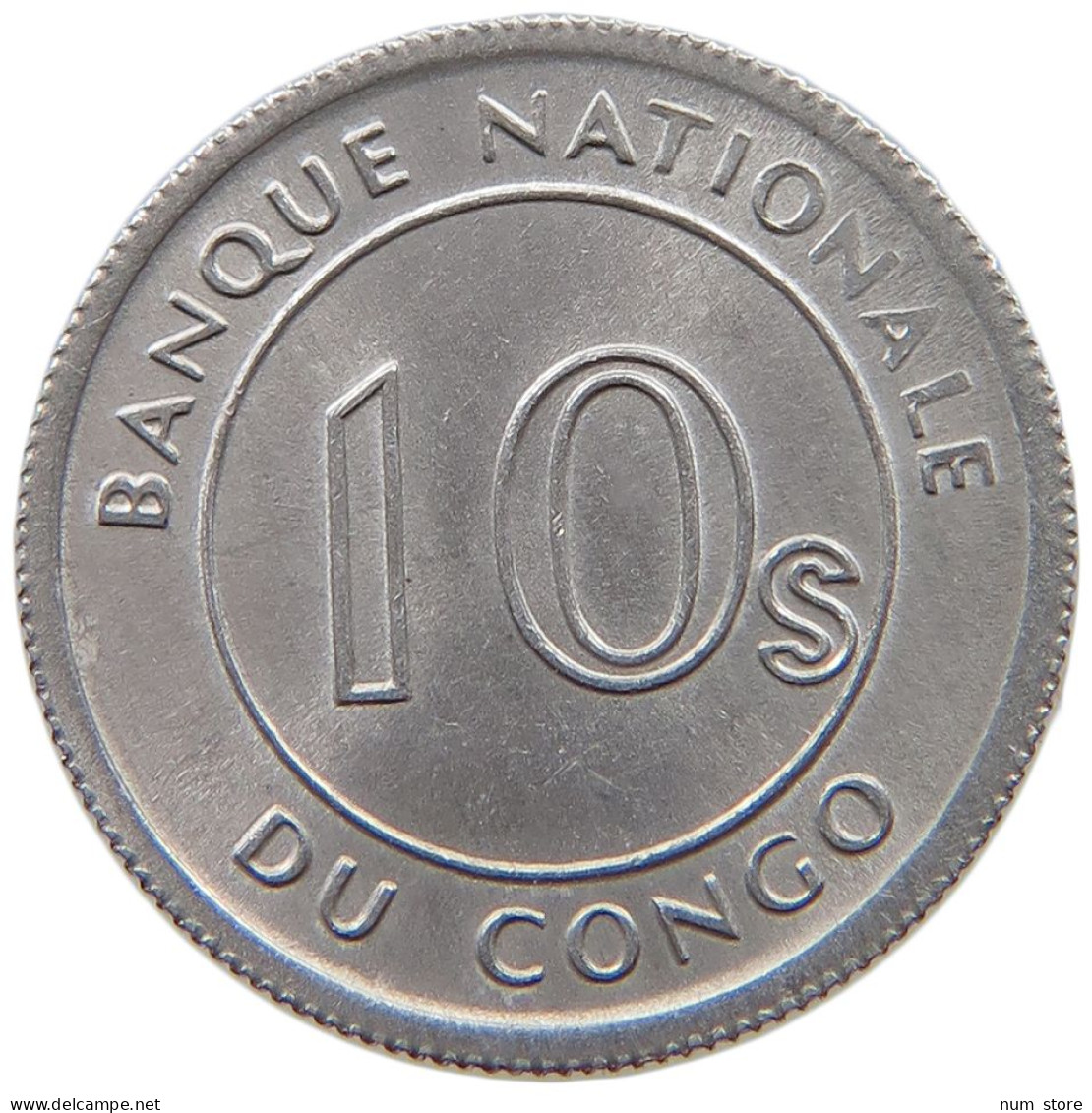 CONGO 10 SENGI 1967  #s069 0819 - Congo (Rép. Démocratique, 1964-70)