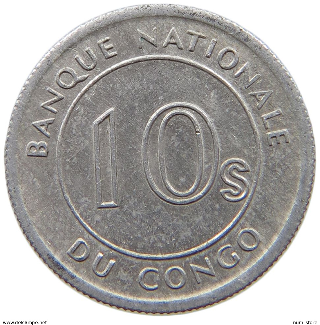 CONGO 10 SENGI 1967  #a089 0235 - Congo (Repubblica Democratica 1964-70)