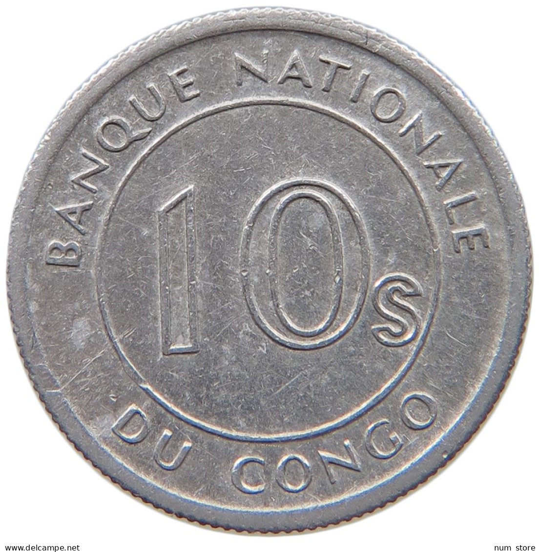 CONGO 10 SENGI 1967  #c035 0431 - Congo (República Democrática 1964-70)