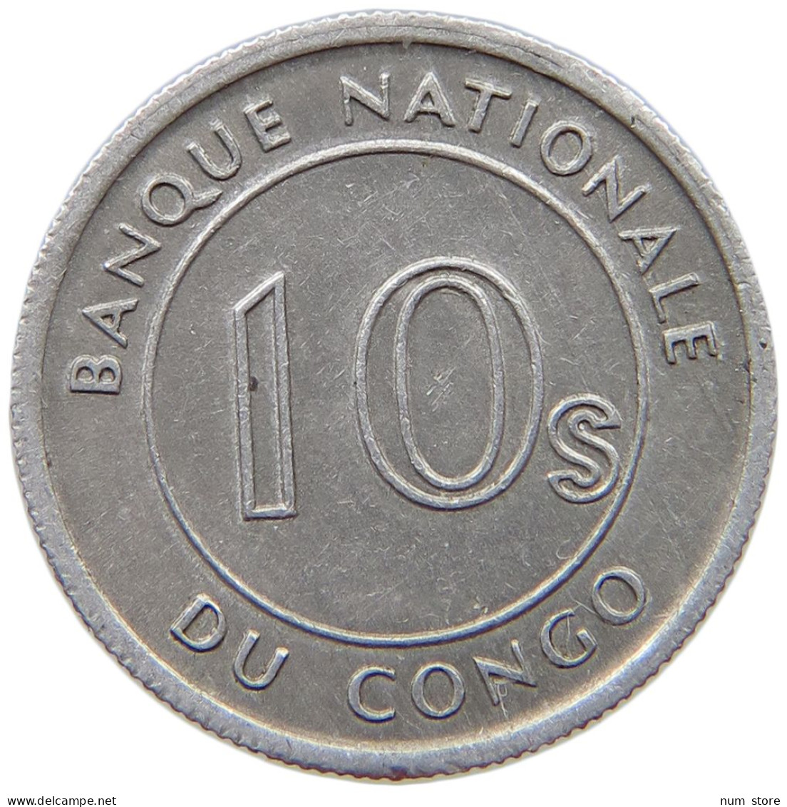 CONGO 10 SENGI 1967  #s037 0409 - Congo (República Democrática 1964-70)