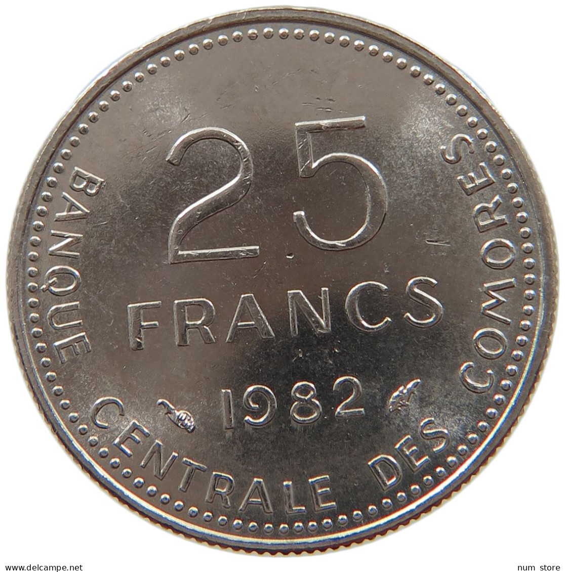 COMORES 25 FRANCS 1982  #s028 0211 - Comorre