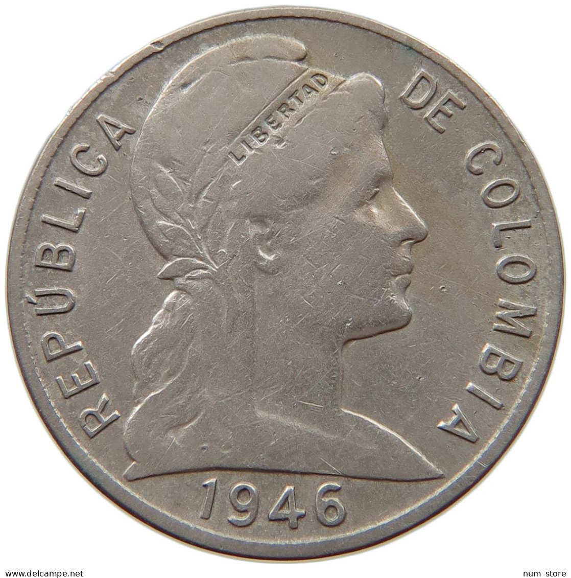 COLOMBIA 5 CENTAVOS 1946  #c063 0461 - Kolumbien