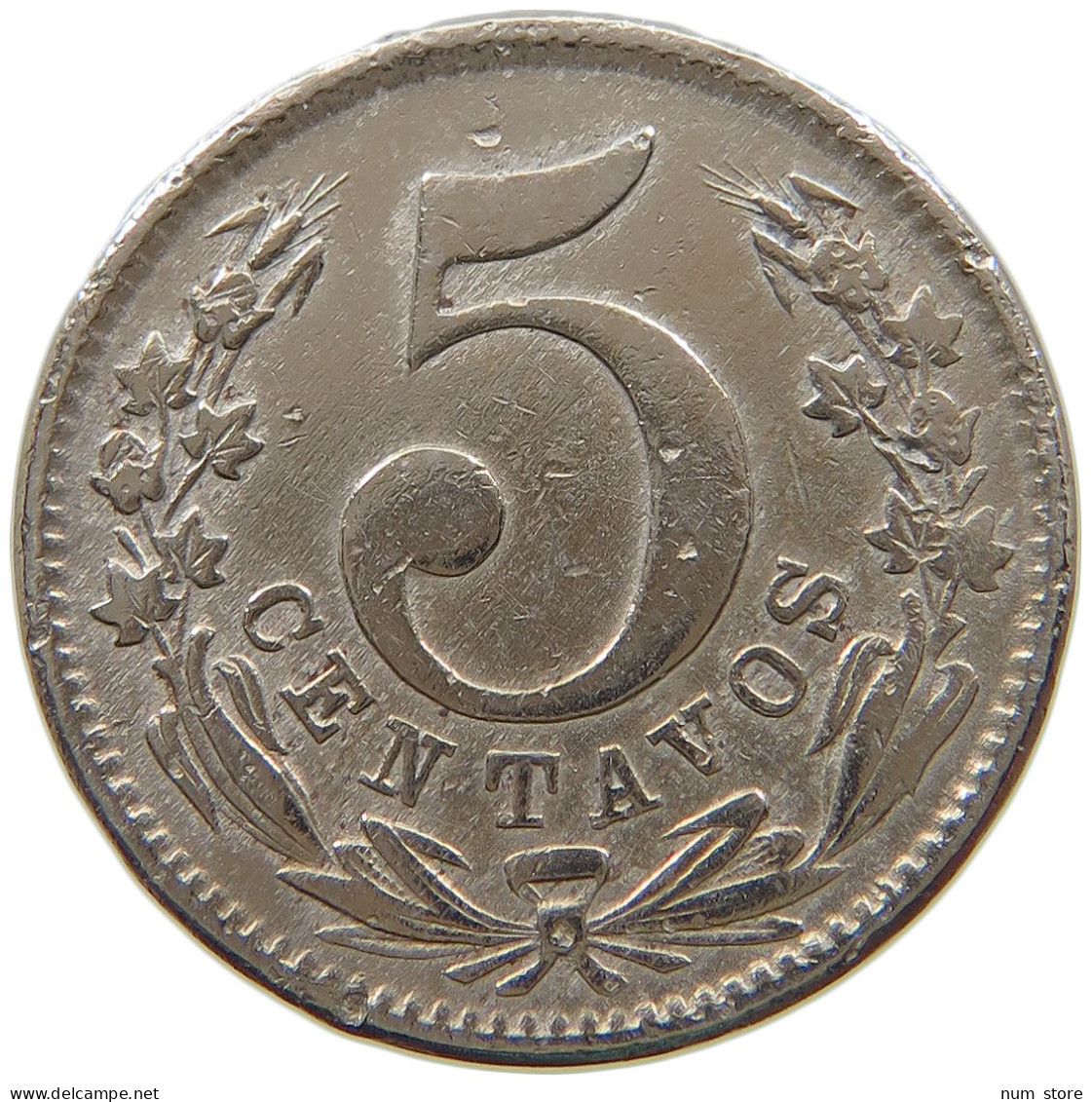 COLOMBIA 5 CENTAVOS 1886  #a034 0845 - Colombie