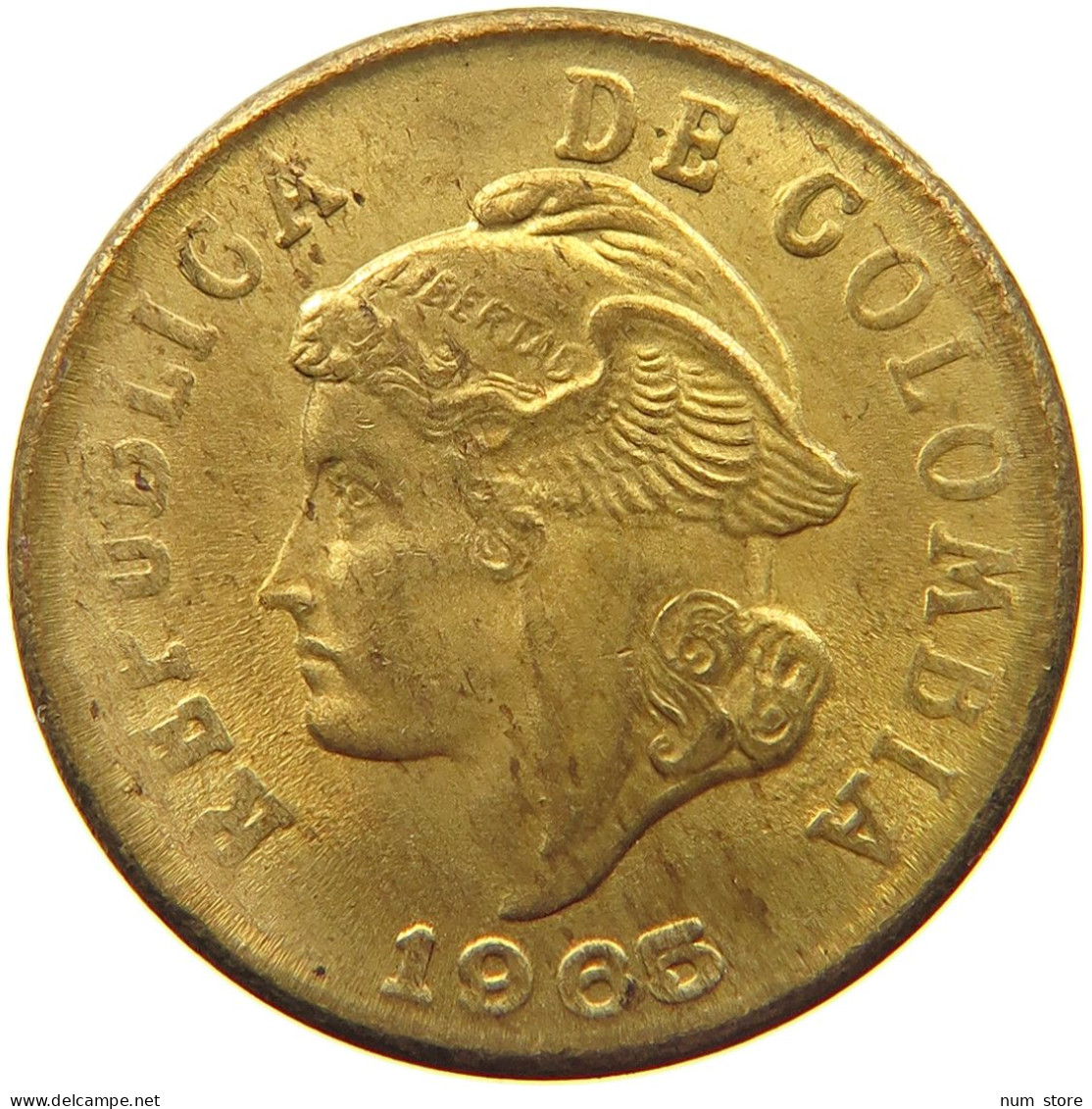 COLOMBIA 2 CENTAVOS 1965  #s041 0169 - Kolumbien