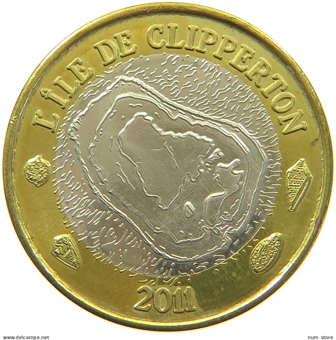 CLIPPERTON ISLANDS 200 FRANCS 2011  #c047 0083 - Sonstige – Ozeanien