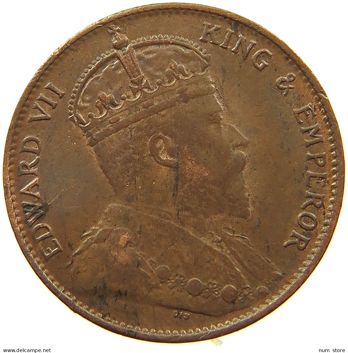 CEYLON CENT 1906 Edward VII., 1901 - 1910 #t018 0049 - Sri Lanka