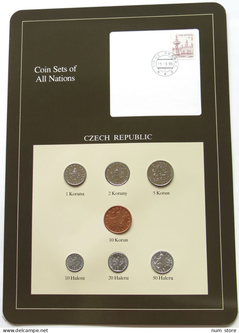 CZECH REPUBLIC SET  FRANKLIN MINT #bs09 0013 - Tchéquie