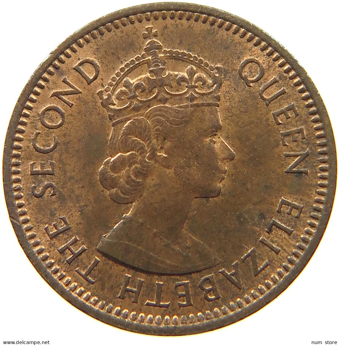 CYPRUS 3 MILS 1955 Elizabeth II. (1952-) #a093 0465 - Cyprus