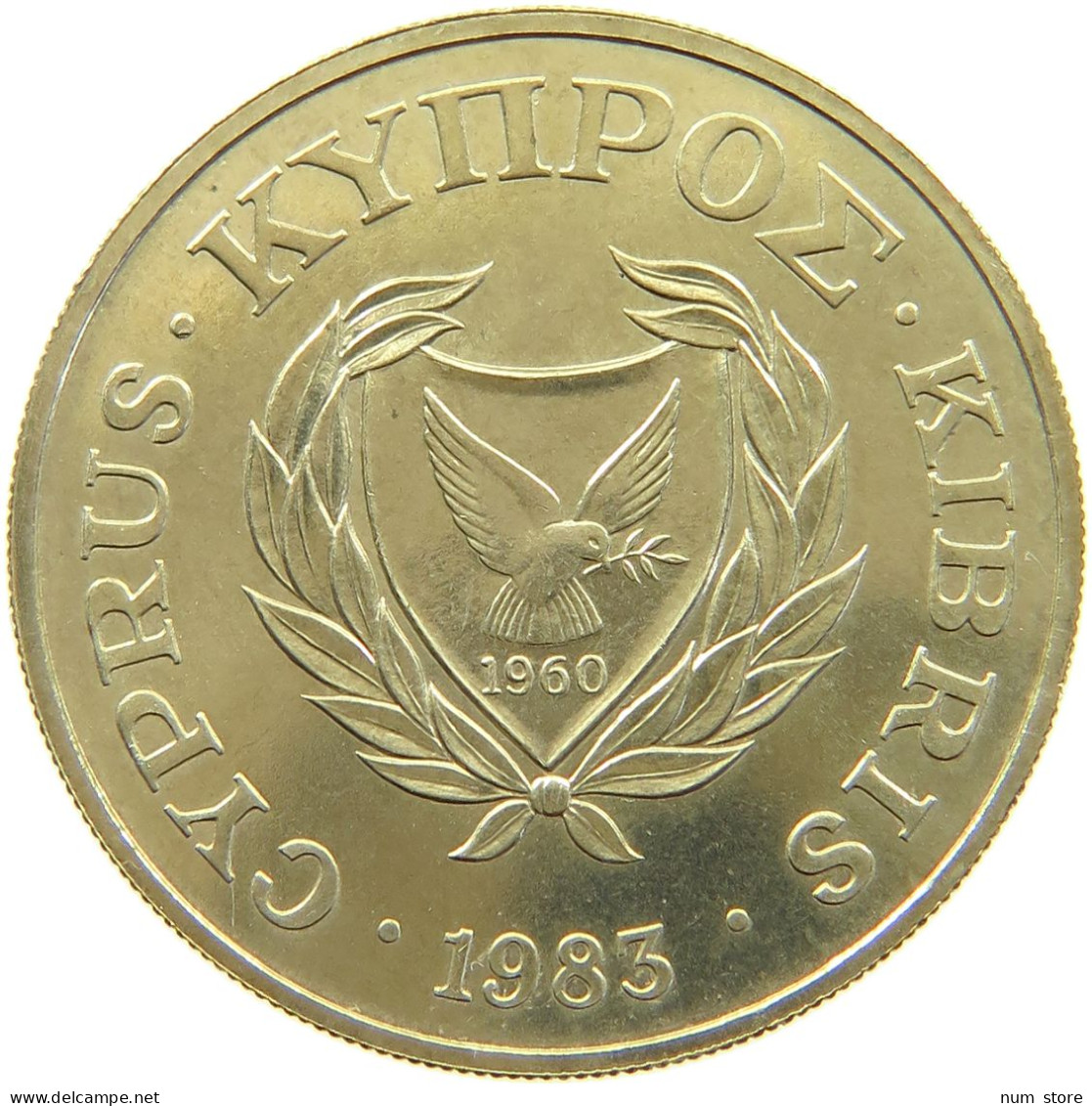 CYPRUS 20 MILS 1983  #a093 0737 - Cipro