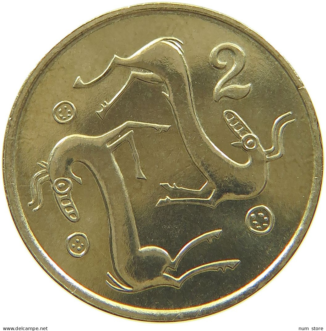 CYPRUS 2 MILS 1983  #c075 0641 - Chipre