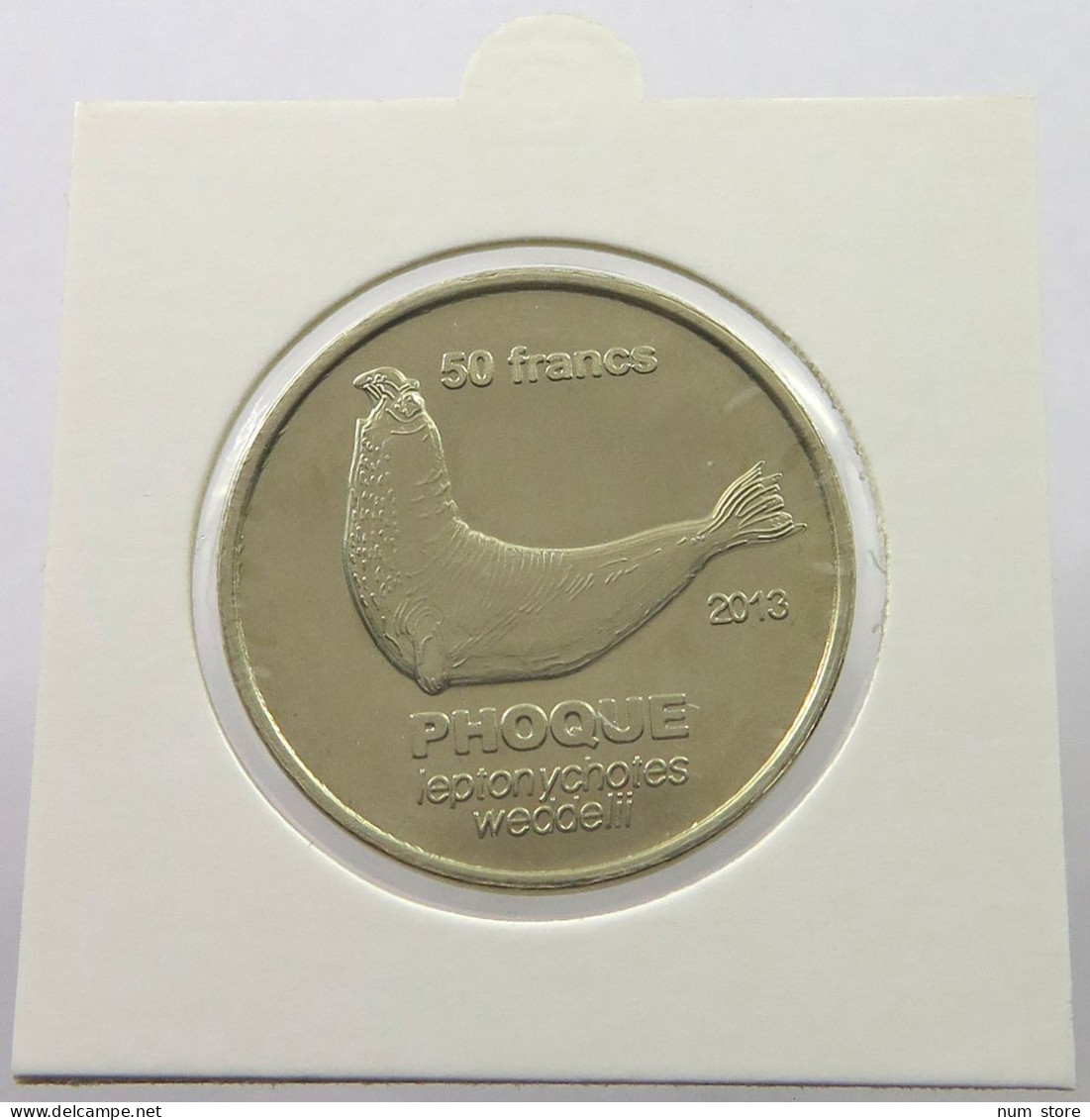 CROZET ISLANDS 50 FRANCS 2013  #alb027 0079 - Otros & Sin Clasificación