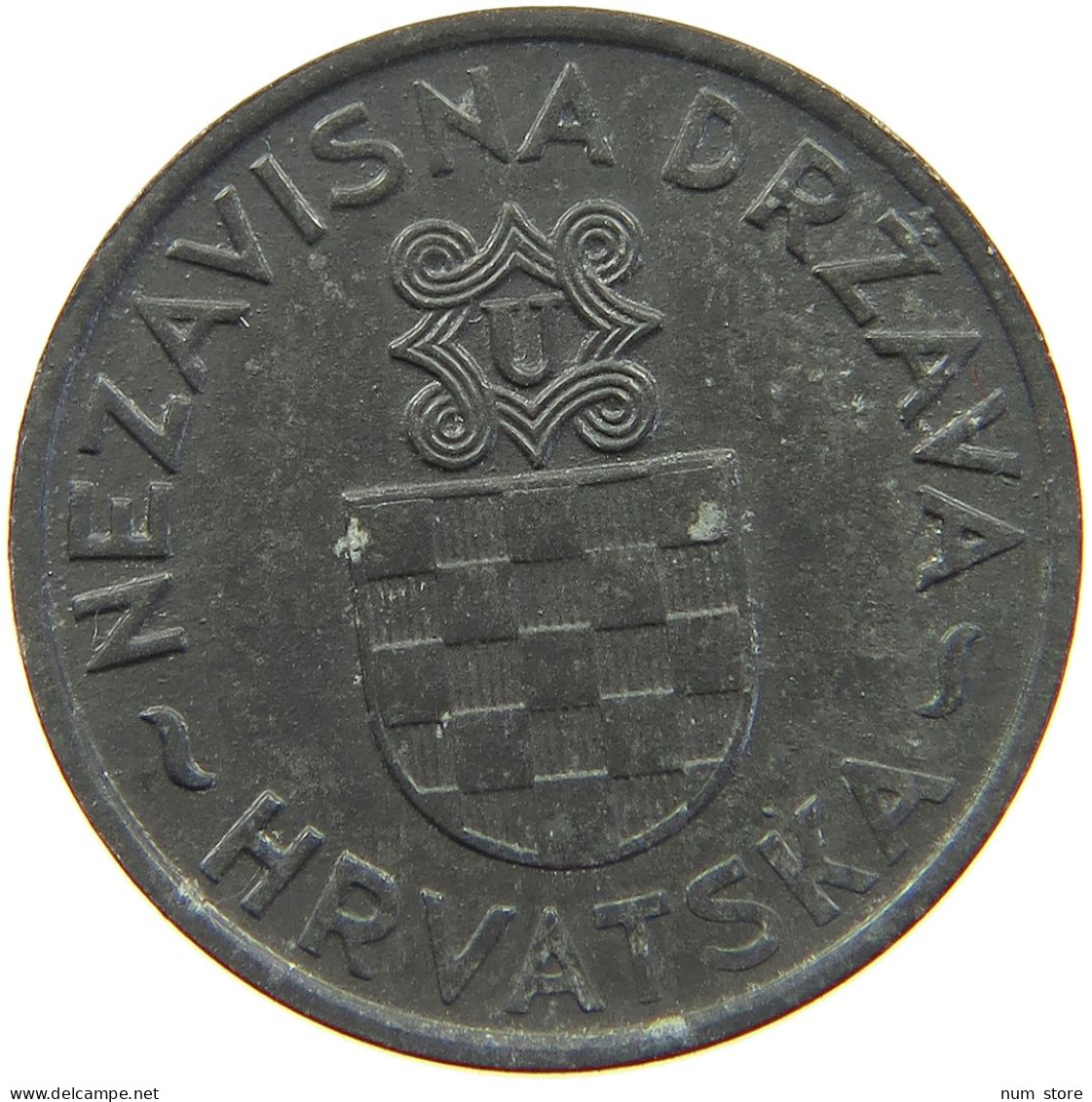 CROATIA 2 KUNE 1941  #t132 0549 - Croatia