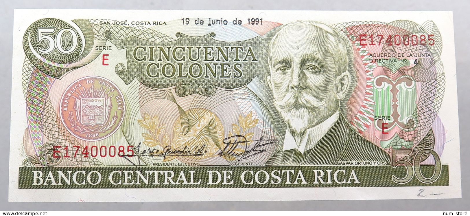 COSTA RICA 50 COLONES 1981  #alb050 0441 - Costa Rica
