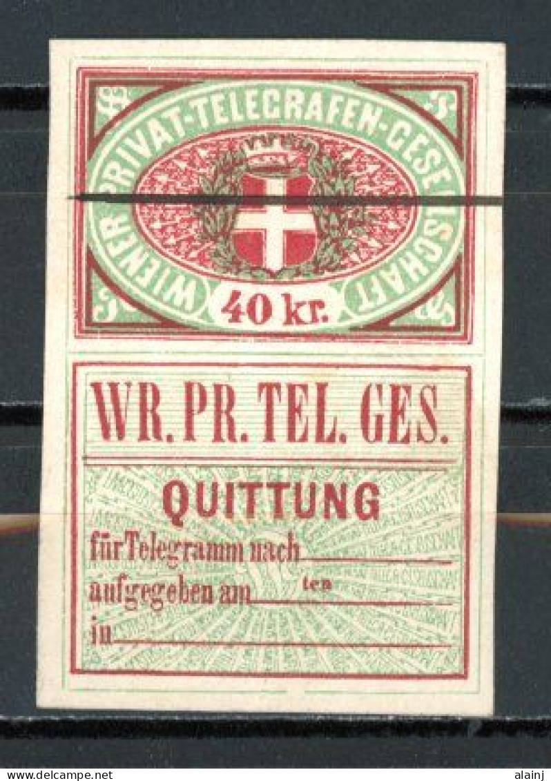 Autriche   Y&T   Télégraphe  19    X    ---    MVLH   ---   Bel état - Telegraph