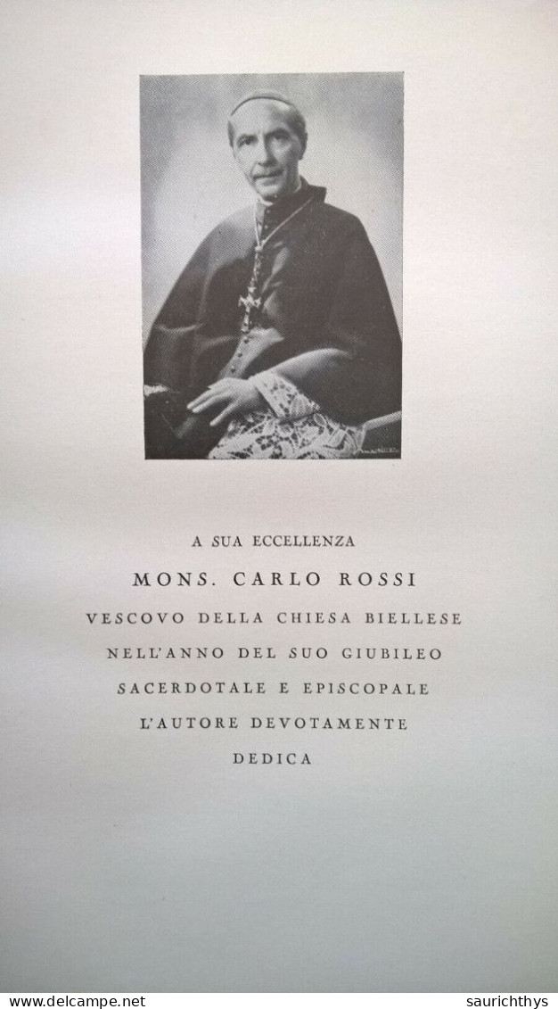 Don Delmo Lebole - La Chiesa Biellese Nella Storia E Nell'arte - Biella 1962 - Histoire, Biographie, Philosophie