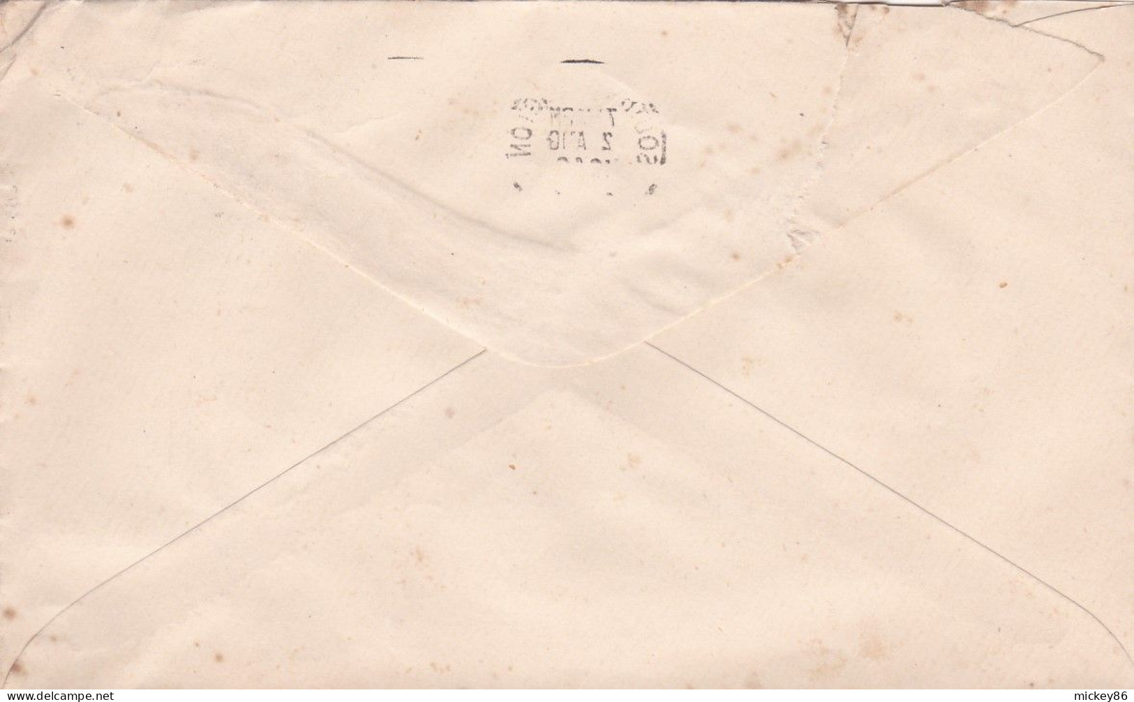 G-B- 1949--- Lettre SOUTH KENDINGTON  Pour Soissons-02 (France)-timbres ,cachet  Date  2- AUG -1949-- - Cartas & Documentos