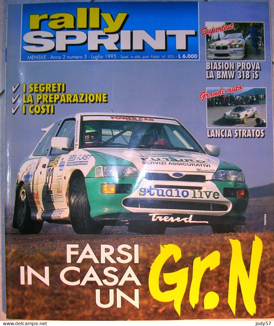 RALLY SPRINT - N.5 - LUGLIO - 1995 - LANCIA STRATOS - SIMO LAMPINEN - MONDIALE: ACROPOLI - Engines