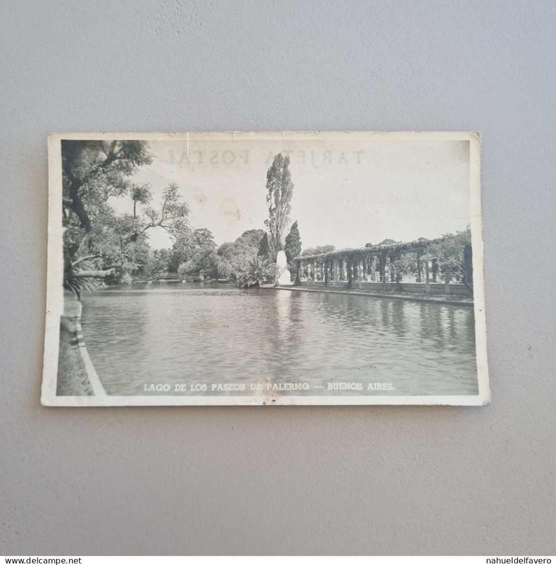 PH - Original Photo - Argentina, LAGO DE LOS PASEOS DE PALERMO, Buenos Aires - Amerika