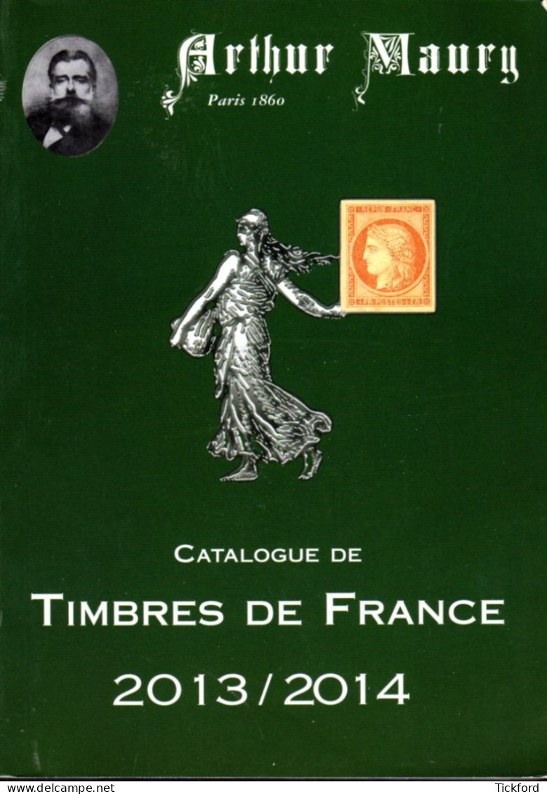 Catalogue ARTHUR MAURY FRANCE 2013/2014 - Bon état - France