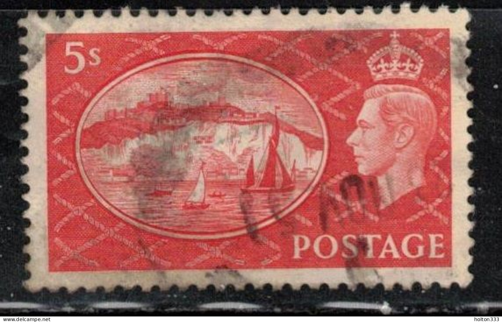 GREAT BRITAIN Scott # 287 Used - KGVI & White Cliffs Of Dover - Used Stamps